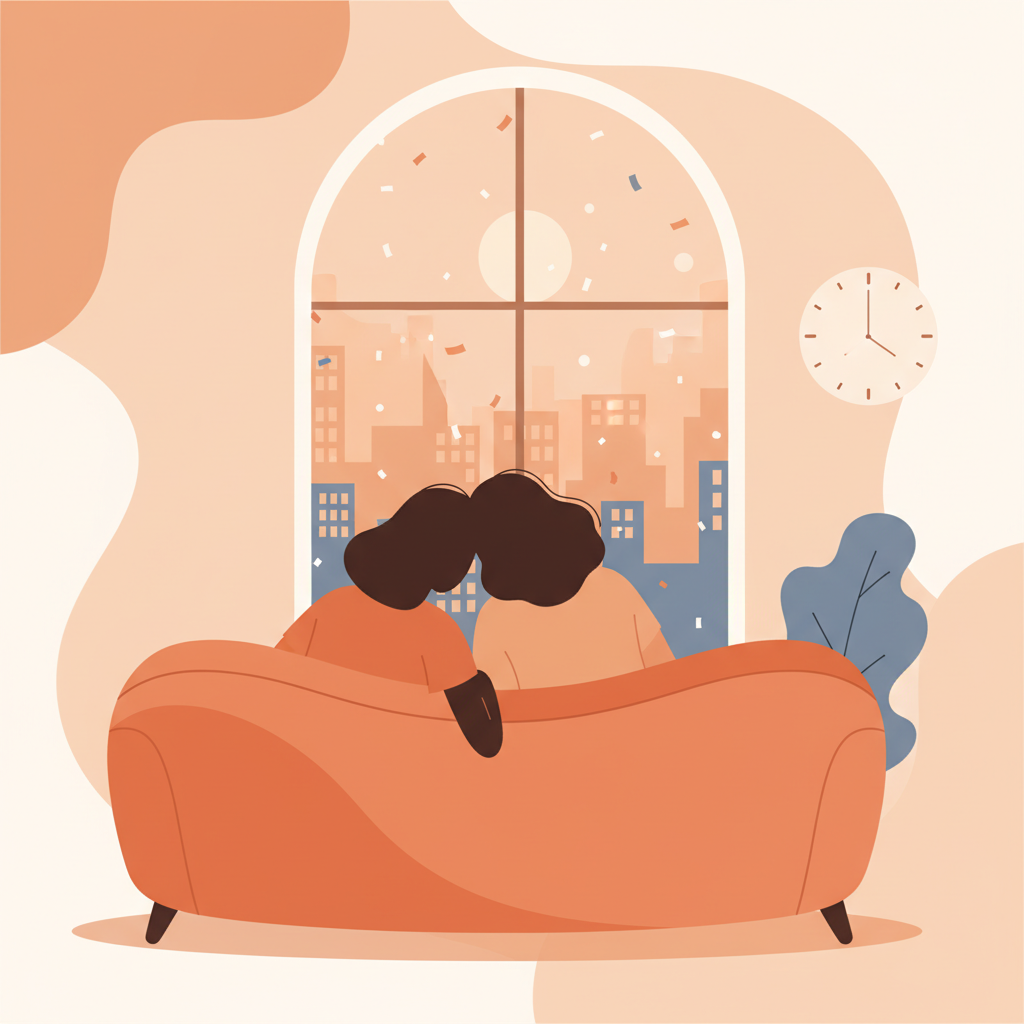 Ansiedad en Nochevieja: por qué el fin de año te pone triste