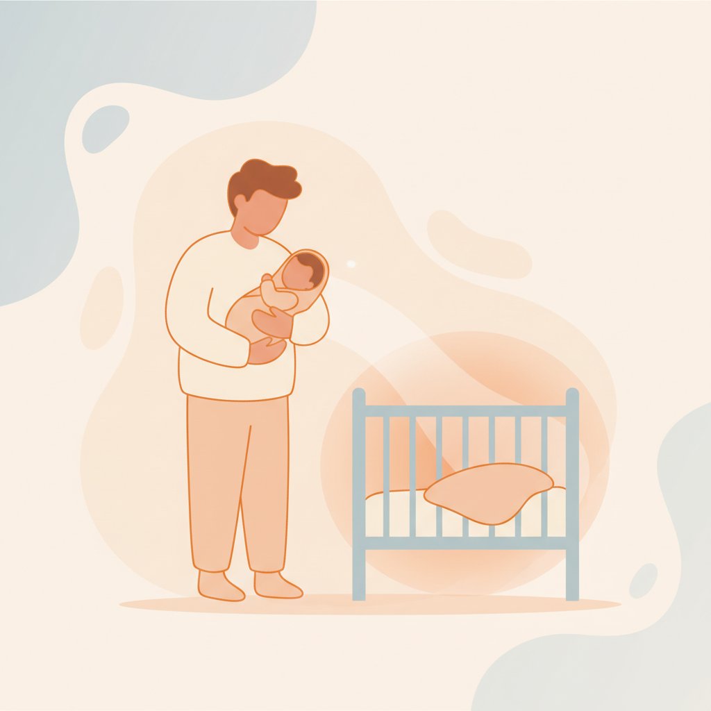 Mi bebé solo duerme en brazos: por qué y cómo cambiarlo