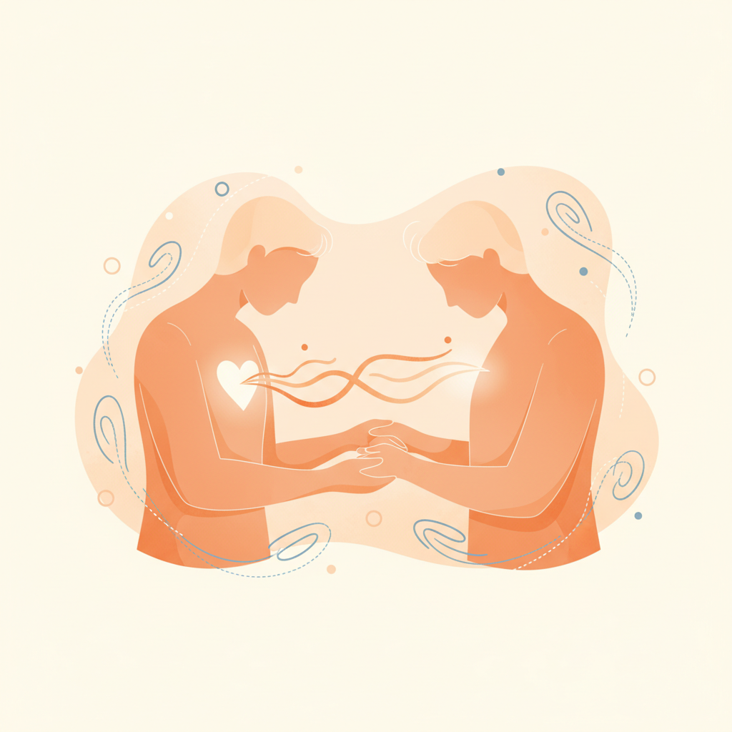Person showing vulnerability and courage through emotional openness